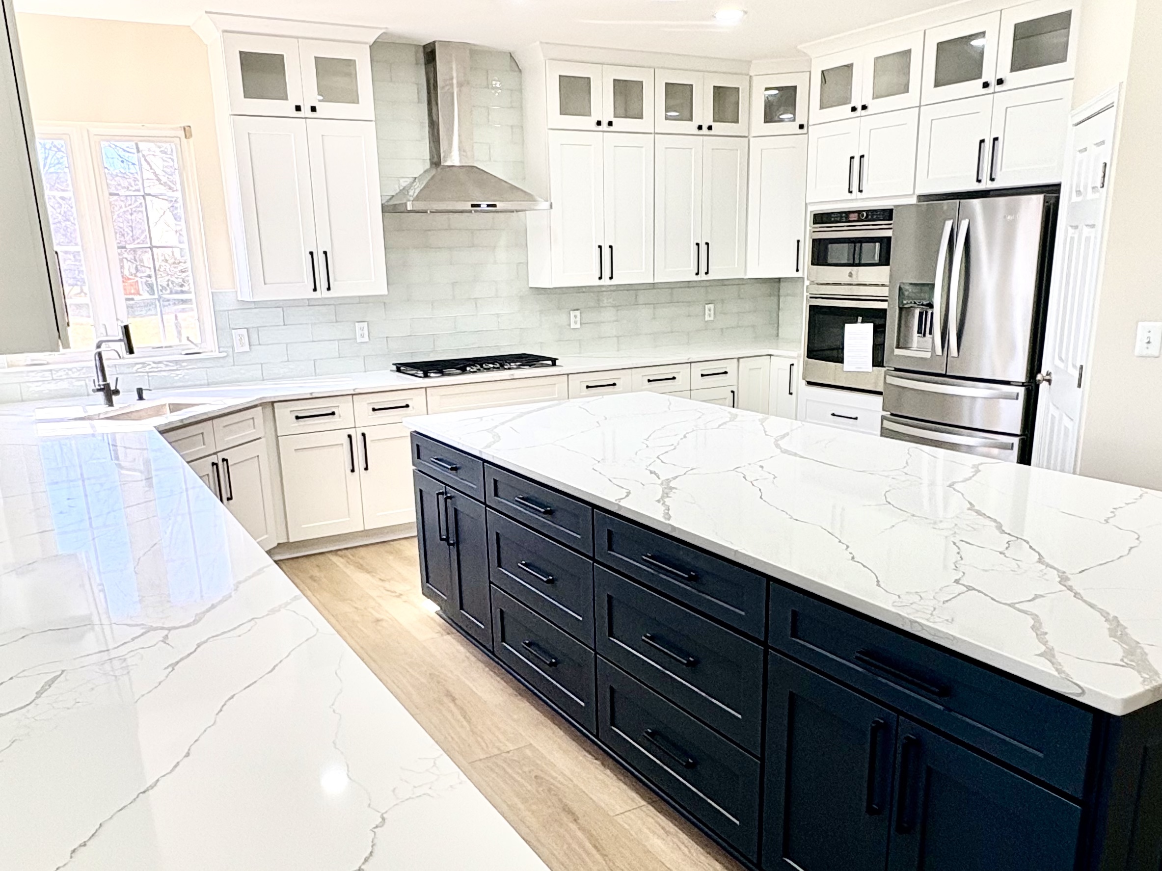 Completed kitchen renovation